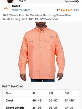 Like new HABIT 2X Men’s Short Sleeve Button Up.